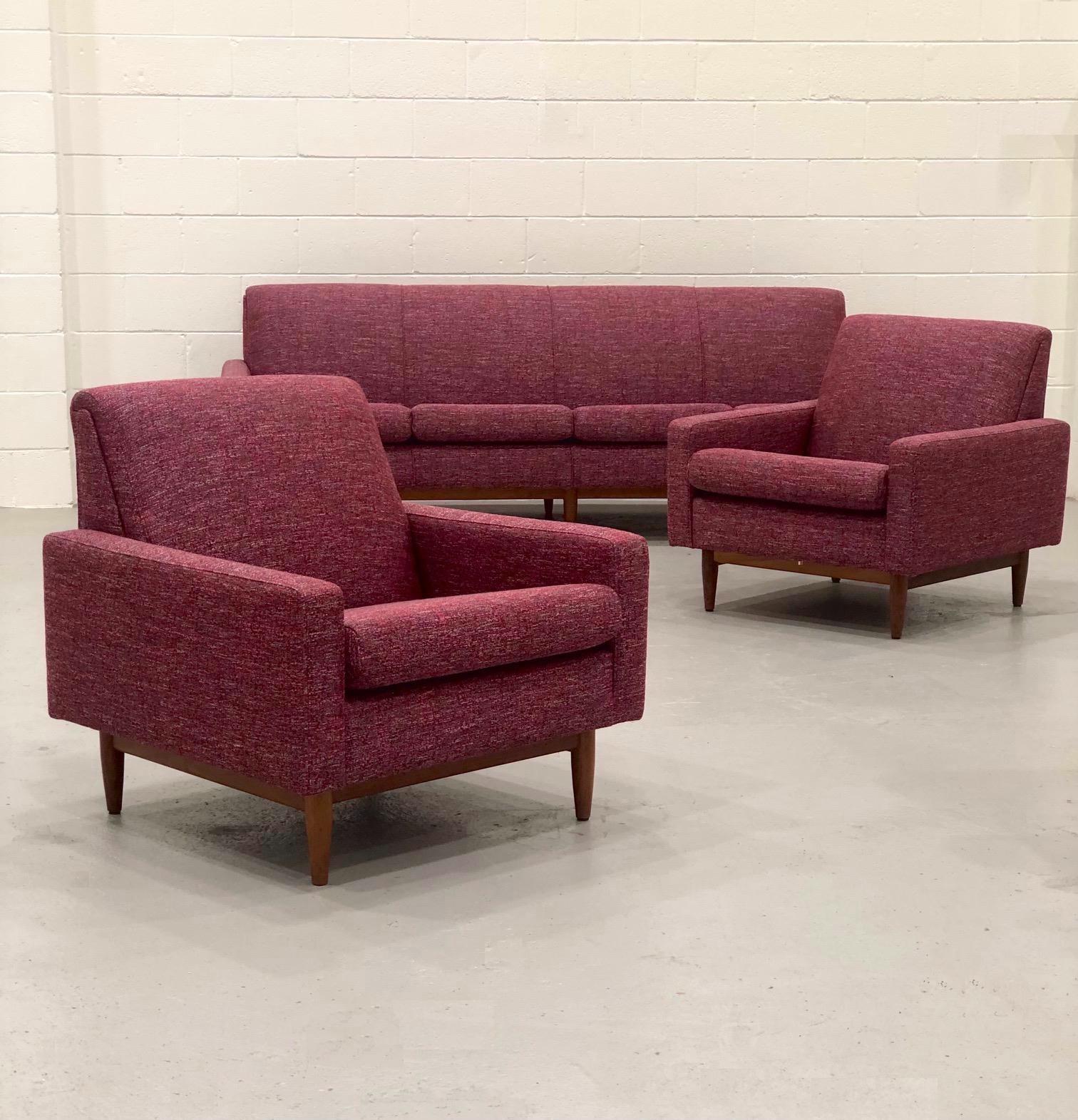Parker 60s lounge suite reupholstered and restored