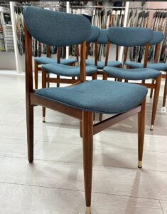 6 x vintage Parker chairs"