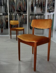 Two Mid century Chiswell chairs"